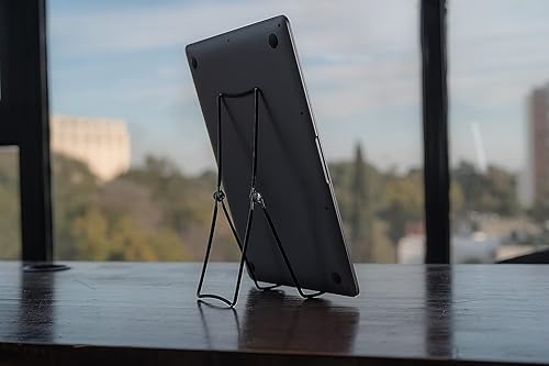 MADE IN USA 6-Pack Sturdy & Durable Adjustable Metal Easels to Display Books, Frames, Comics, Plates & More - Unique on the Market