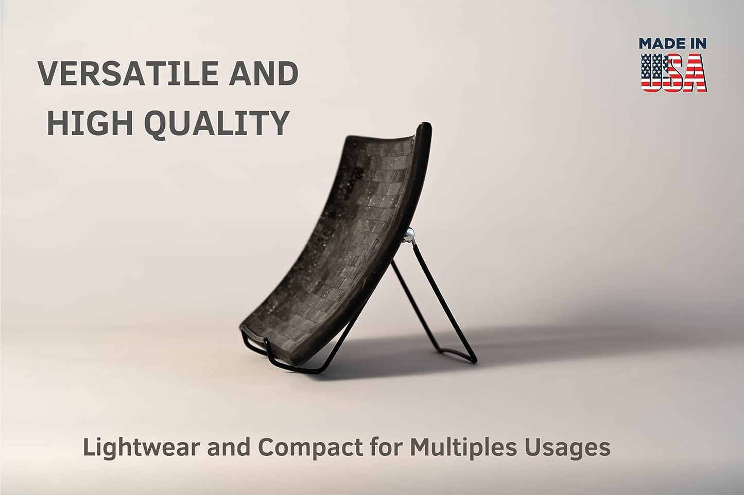 MADE IN USA 6-Pack Sturdy & Durable Adjustable Metal Easels to Display Books, Frames, Comics, Plates & More - Unique on the Market