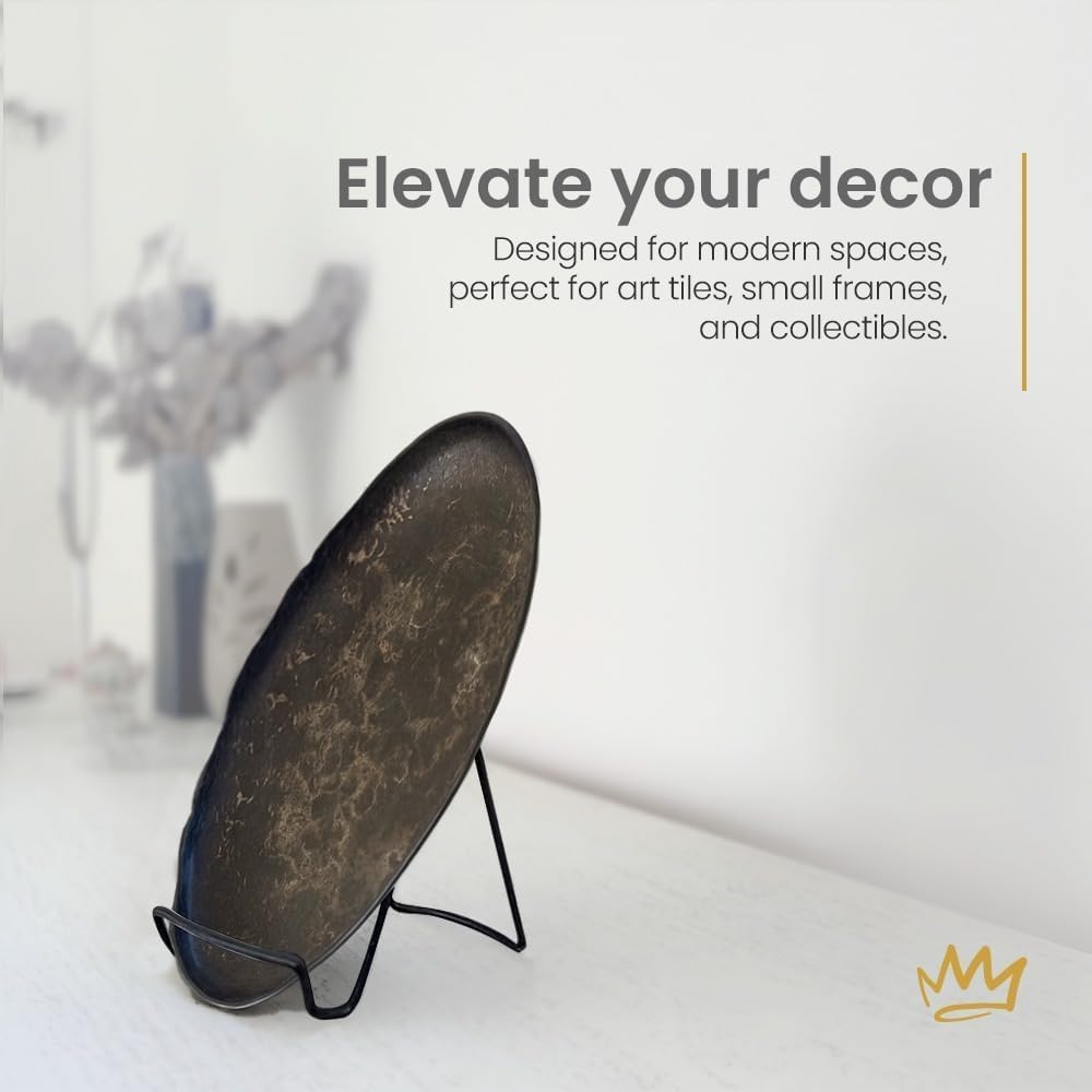 Sturdy & Durable Adjustable Metal Easels in 3.25" to Display Books, Frames, Comics, Plates & More - Unique on the Market